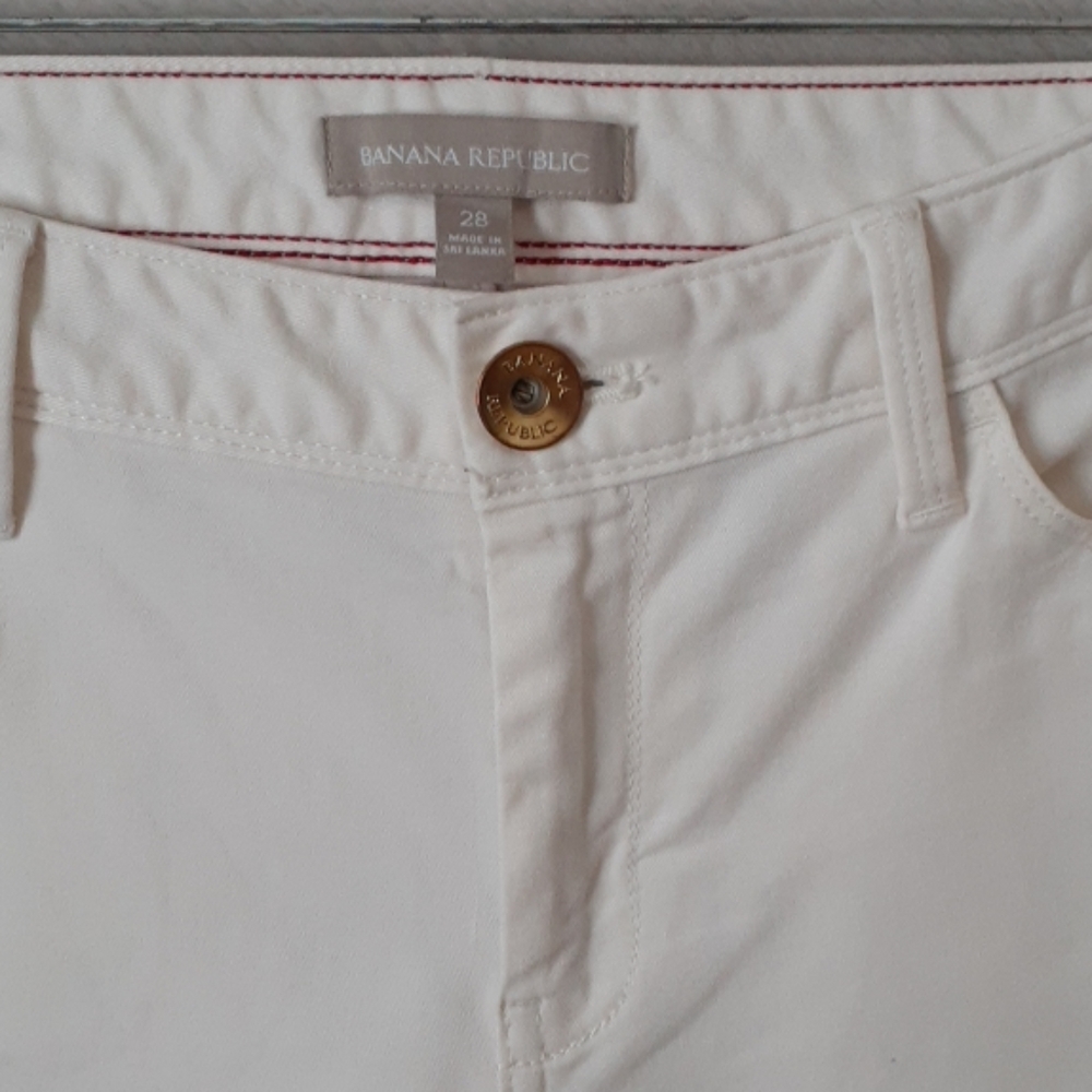 Banana Republic White Skinny Jeans - Picture 3 of 8